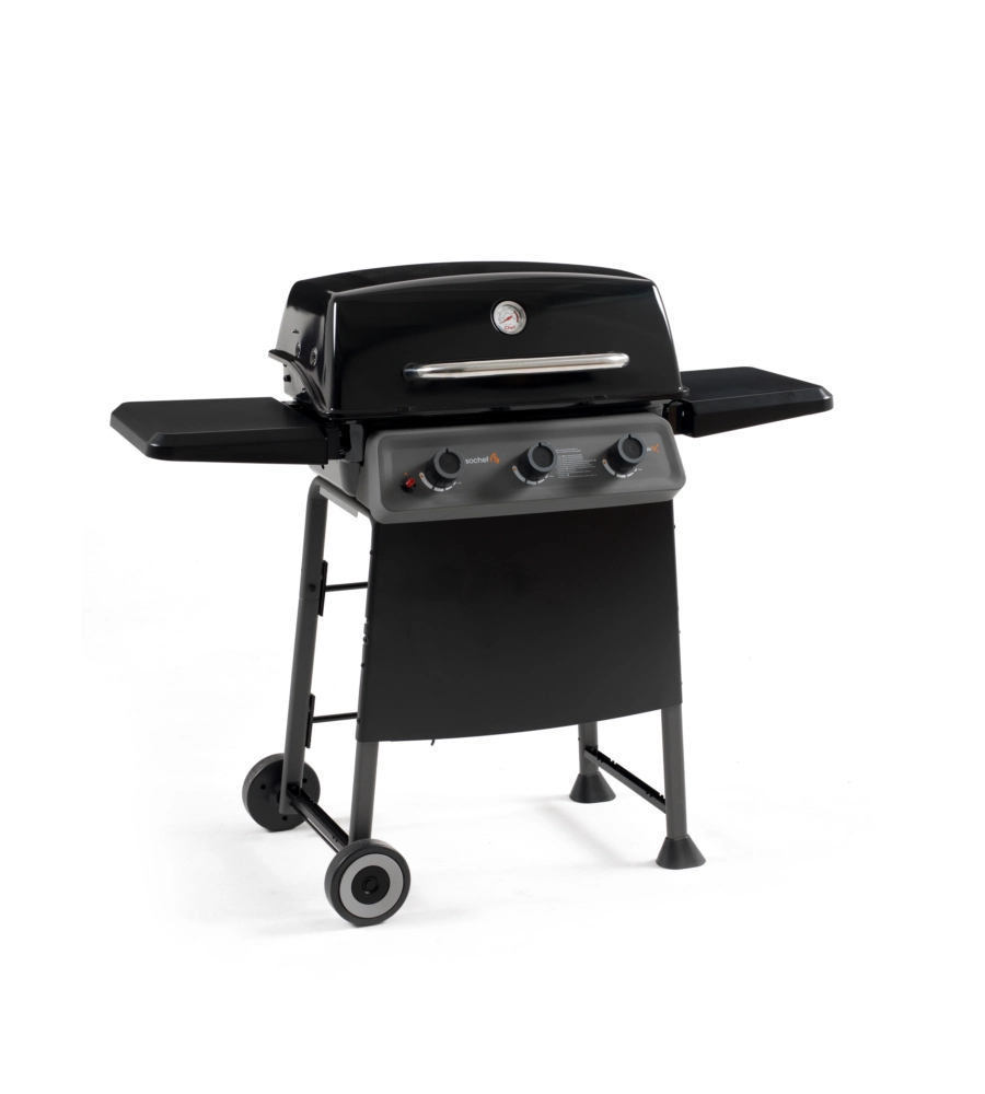 BARBECUE A GAS SOCHEF "DIABLO" CON COTTURA AUSTRALIANA 3 BRUCIATORI